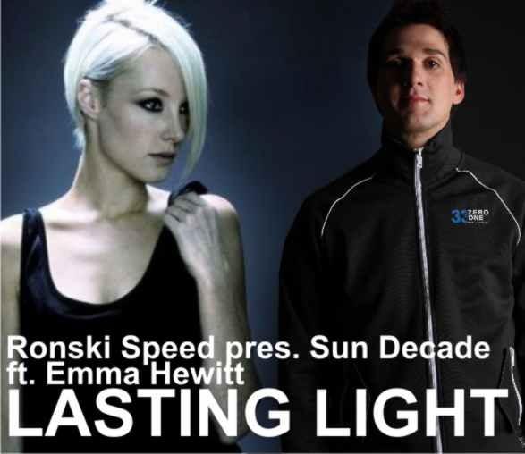 Ronski Speed pres Sun Decade Ft Emma Hewitt - Lasting Light